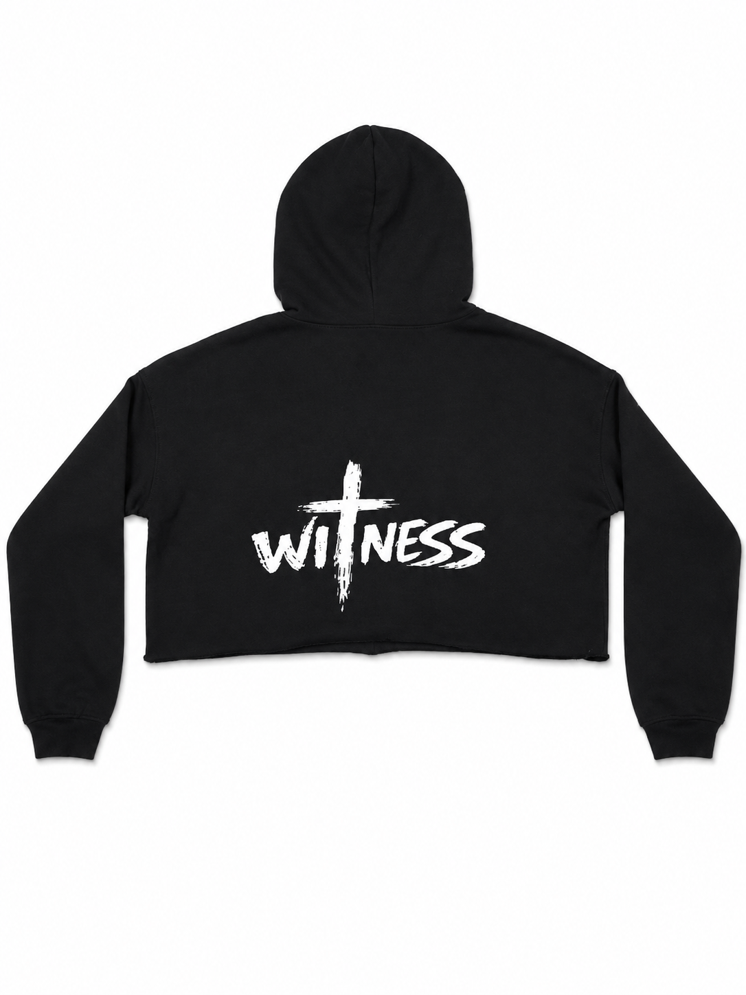 Witness Crop Hoodie
